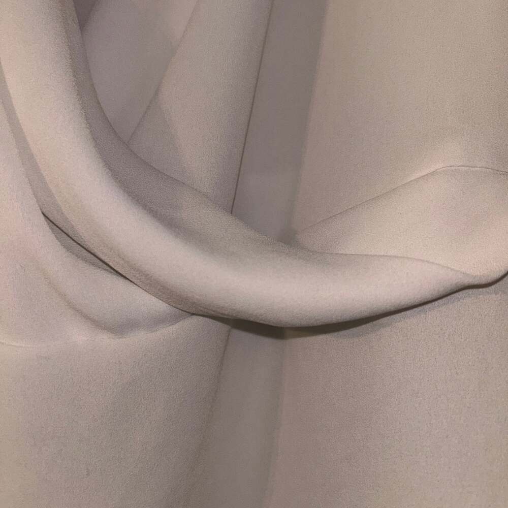 Zara Basic Collection White Asymmetrical Draped V… - image 4